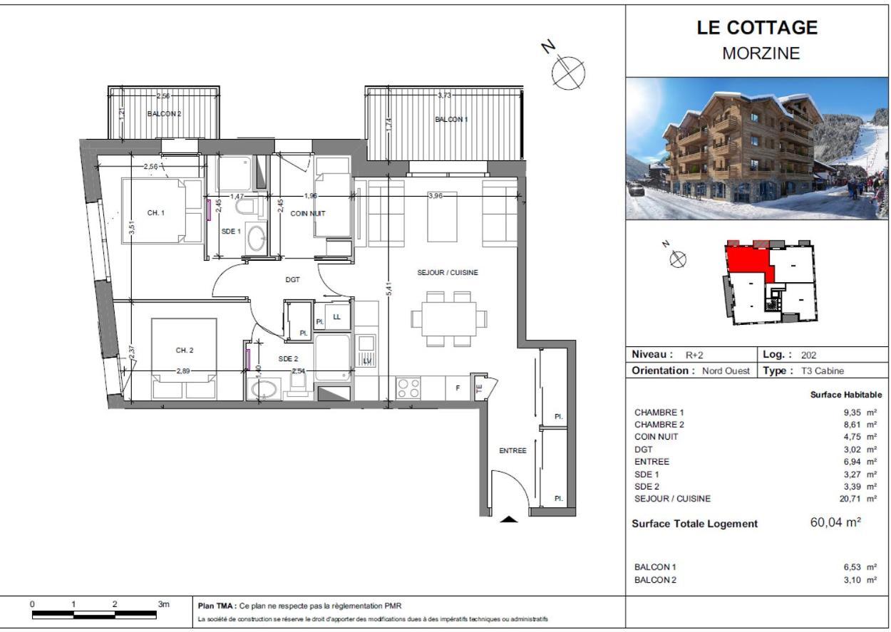 Apartament Carlina 203 Morzine Zewnętrze zdjęcie